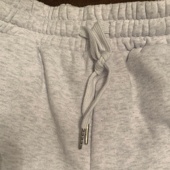 Better Together Women's Soft Gray Drawstring Shorts - Picture 3 of 9